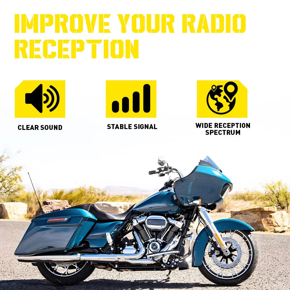 Motorcycle Antenna for Harley Touring Road Electra Glide (1986–2023)