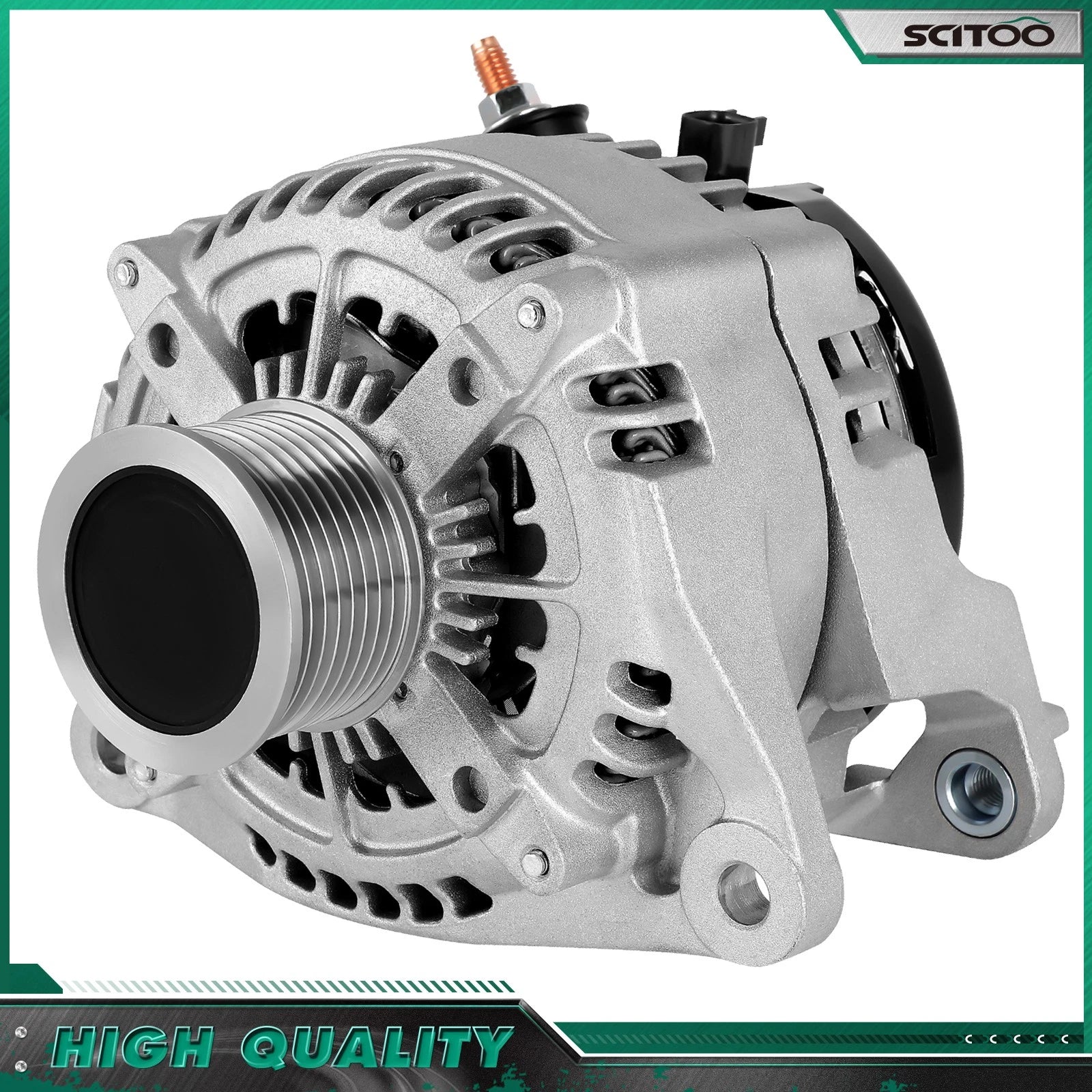 Alternator 220Amp for Ram 2500/3500 (2013–2022) 4801313AD 4801313AC