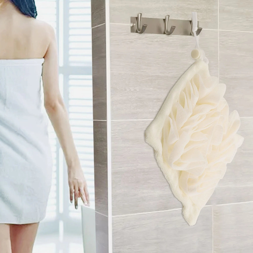 2X Bath Ball Towel Loofah Skin Care Tool for Shower Exfoliation