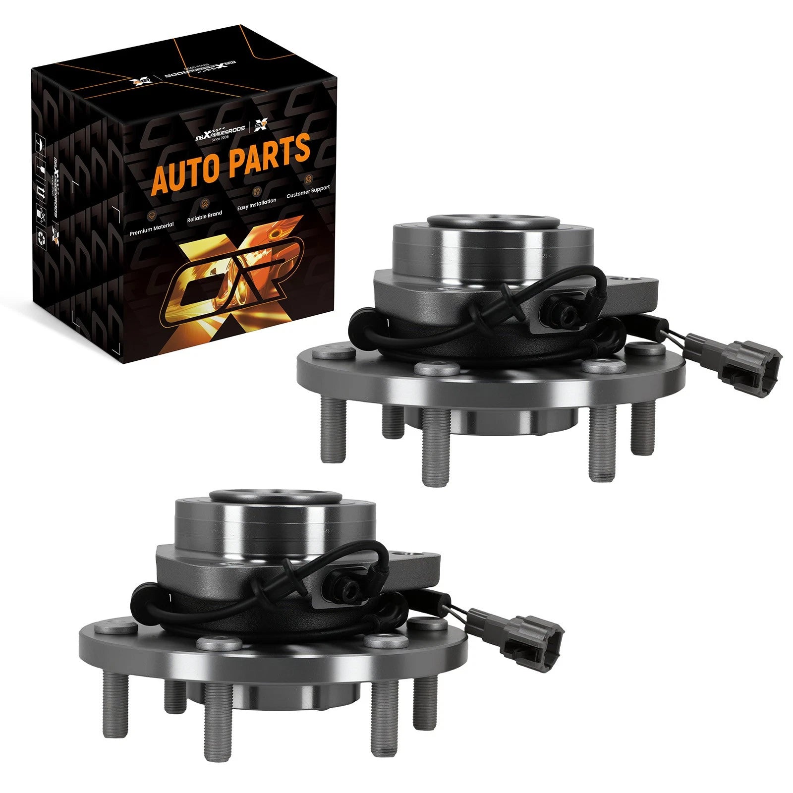 Front Wheel Hub & Bearing for Pathfinder (2004) with ABS Sensor Wire