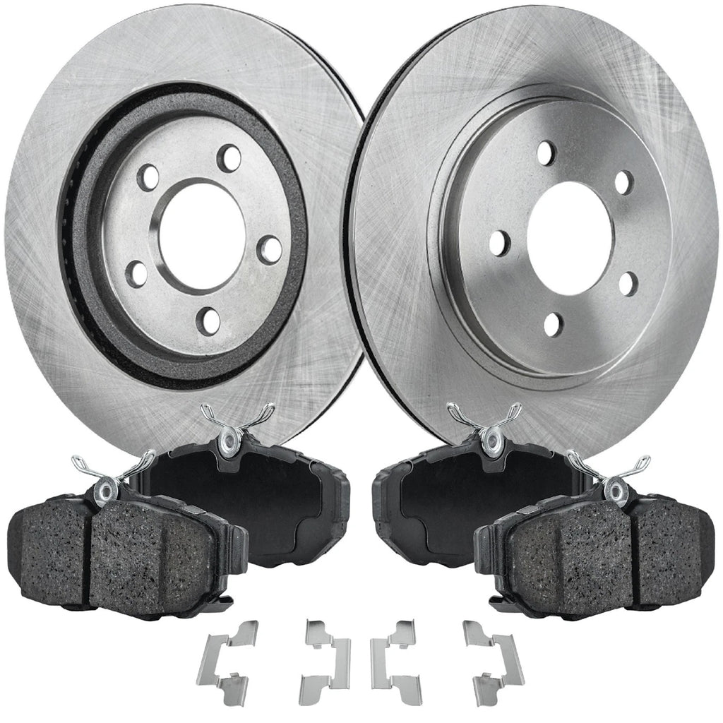 Brake Disc and Pad Kit for Ford Mustang (2011–2014) Rear