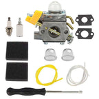 Carburetor Air Filter Kit for Homelite Ryobi Trimmer (26cc 30cc) C1U-H60 308054013