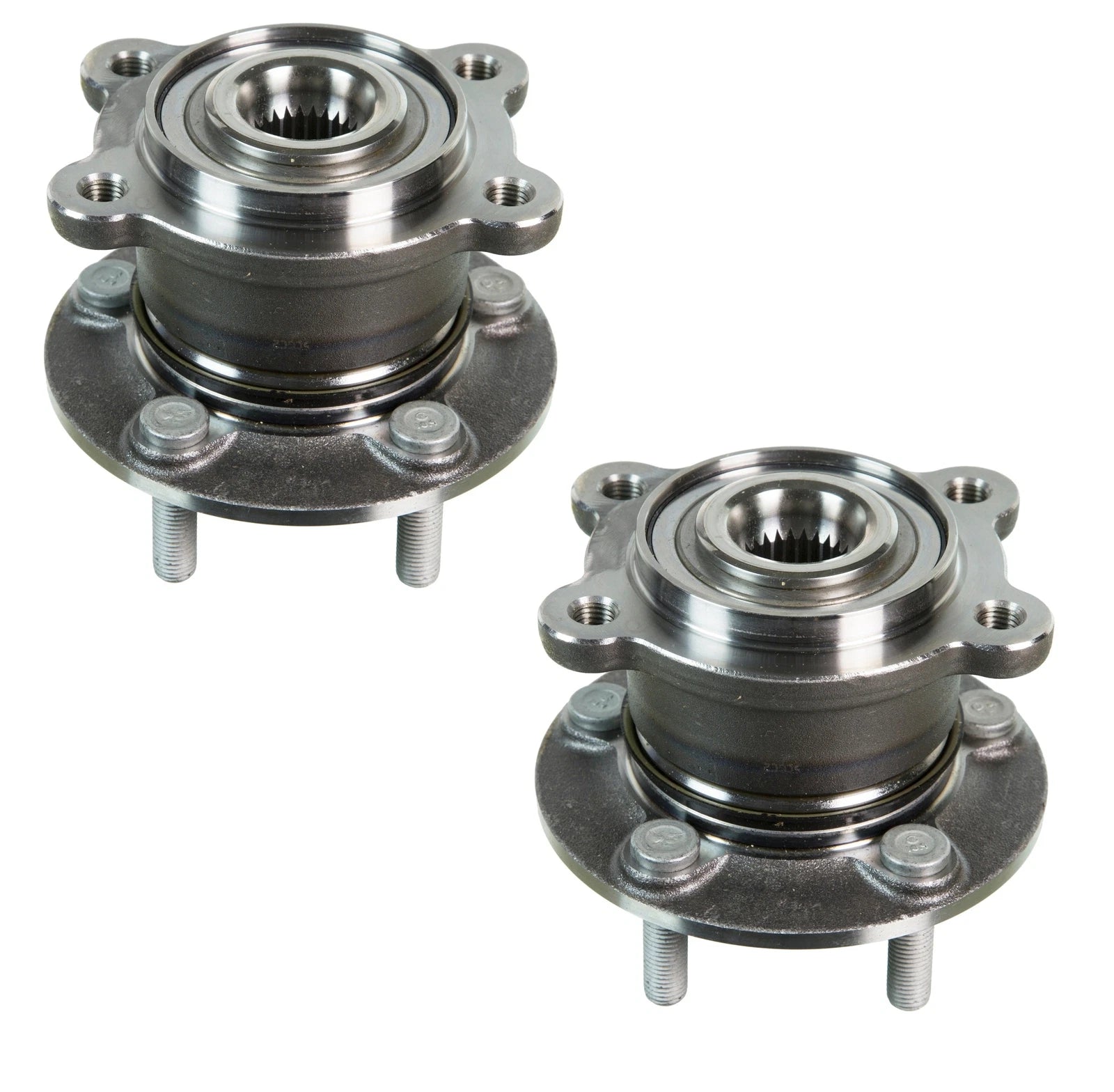 Set of 2 Rear Moog Wheel Bearing Hub Assembly for Ford Escape (2013–2017)