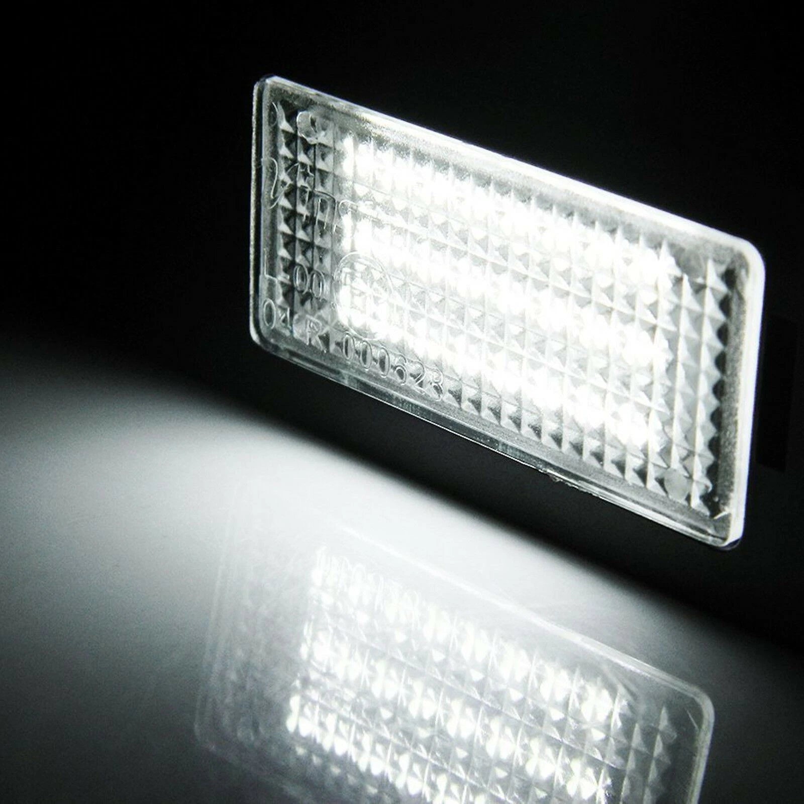 2PCS LED License Plate Light Bulb For BMW E39 E60 E61 E70 E90 (2004-2013)