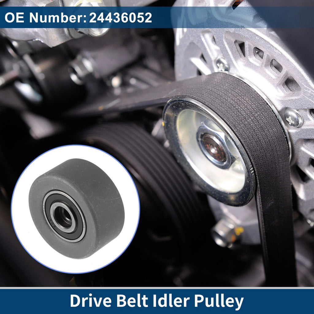 Drive Belt Idler Pulley for Chevrolet Sonic (2012–2018) No. 24436052