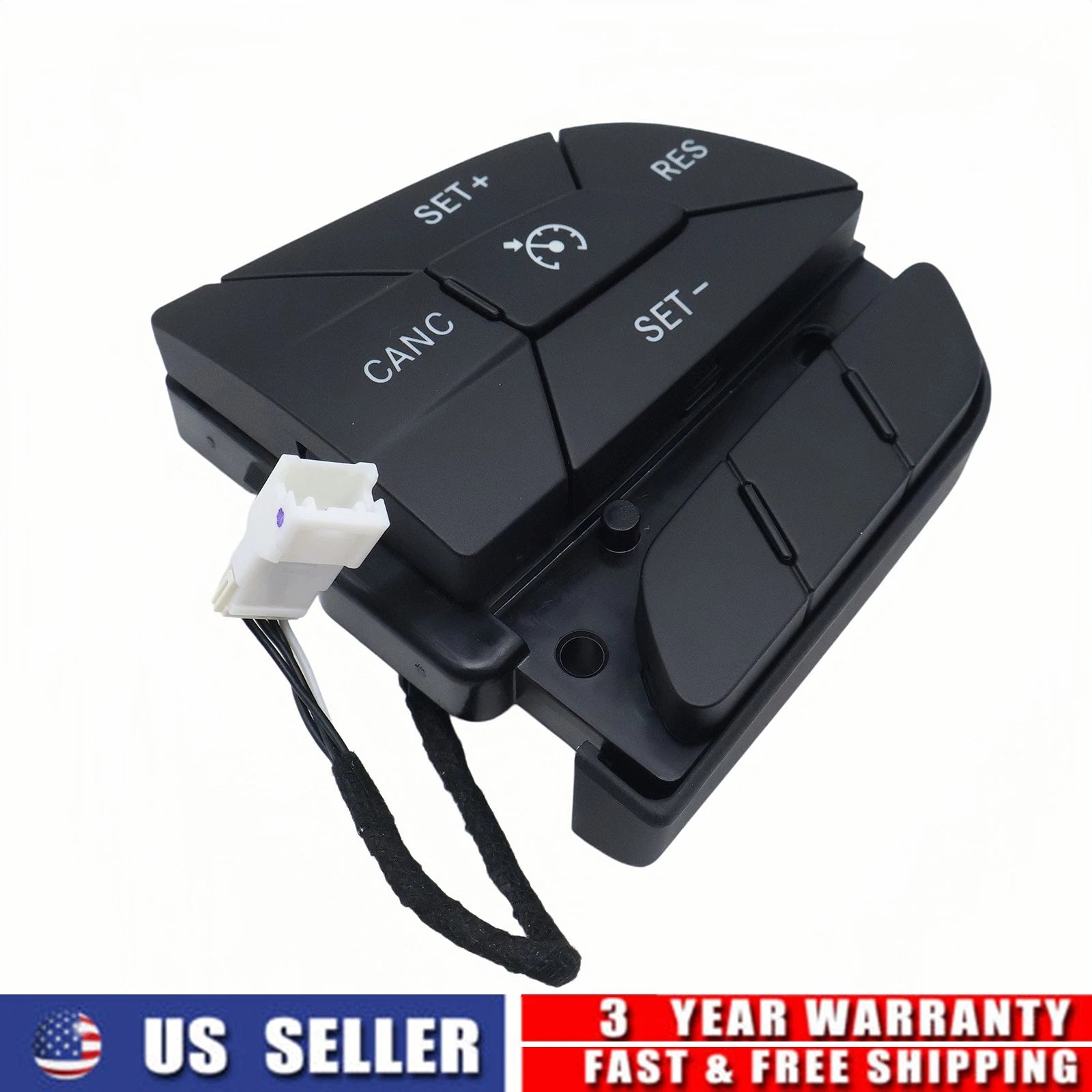 Steering Wheel Cruise Control Switch 68321897AA for Jeep Dodge Chrysler (2014–2024)