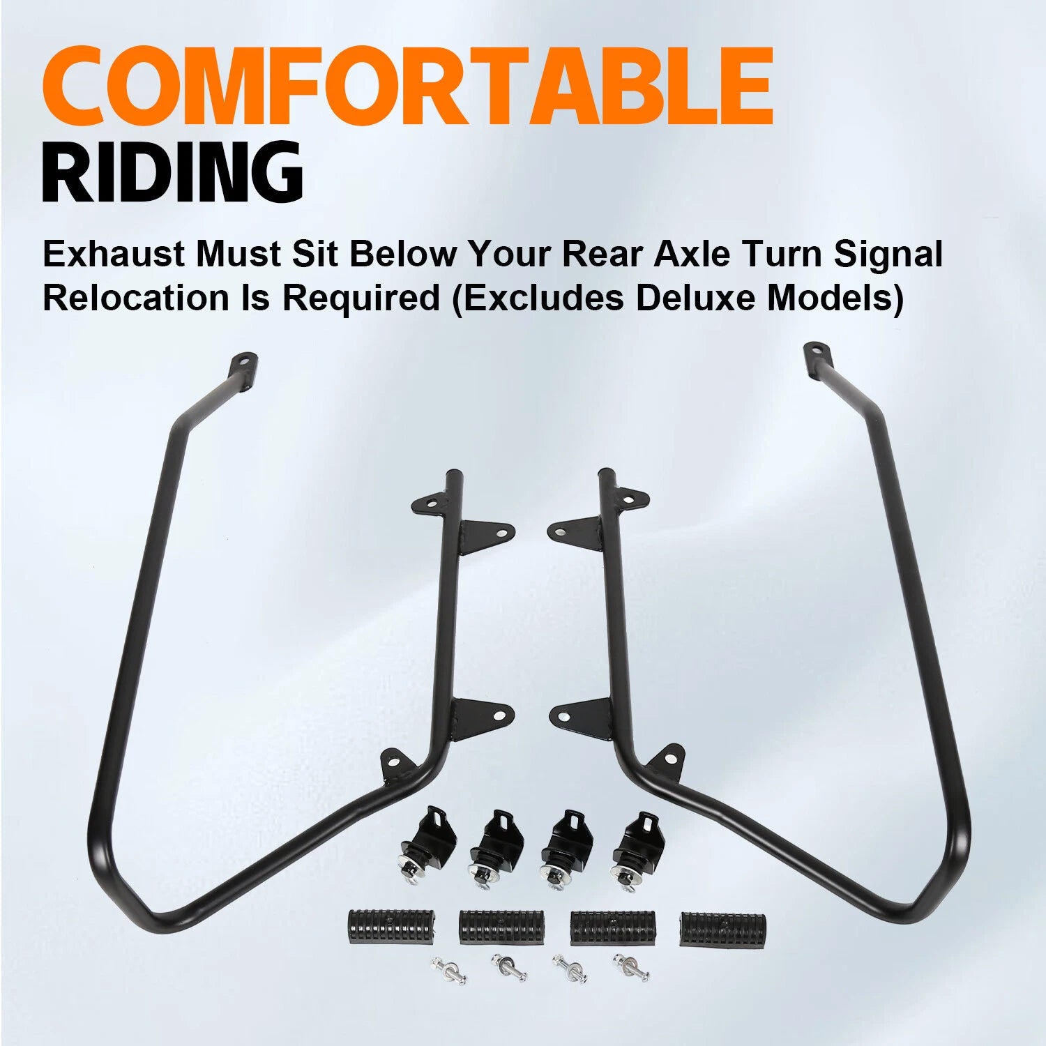 Saddlebag Conversion Bracket for Harley Softail Fatboy (1984–2017)