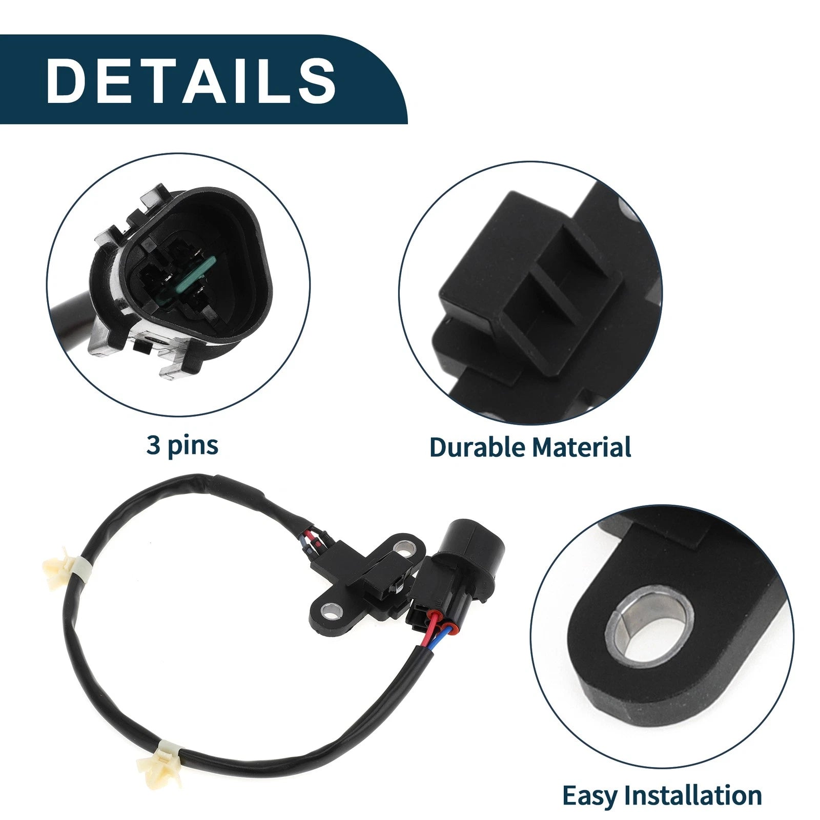 Crankshaft Position Sensor for Mitsubishi Galant 2.4 (1999–2001) MD329924