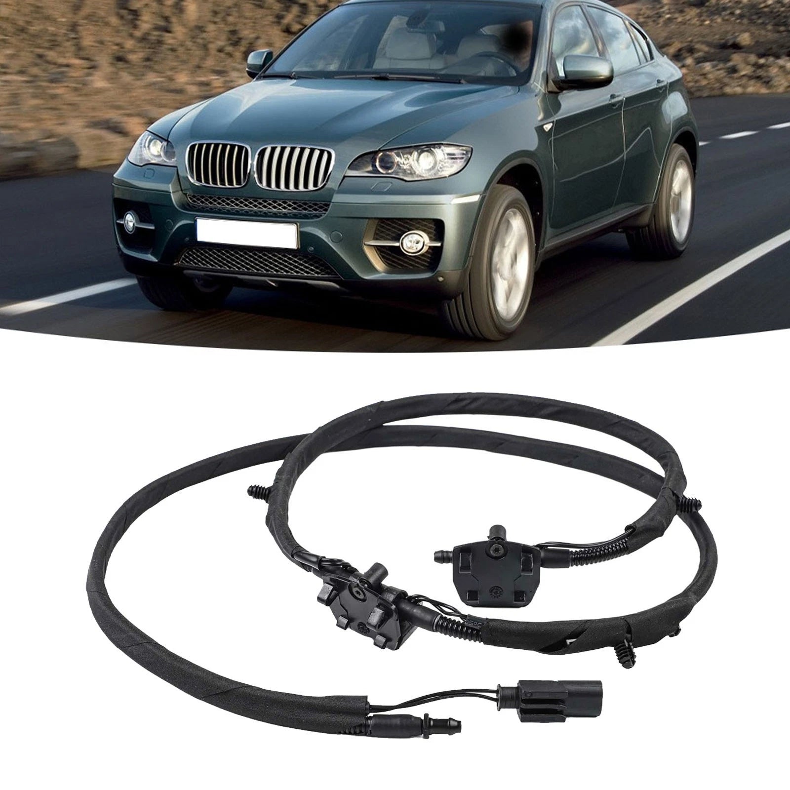 Windshield Washer Nozzles for BMW X6, X6M (2008–2019)