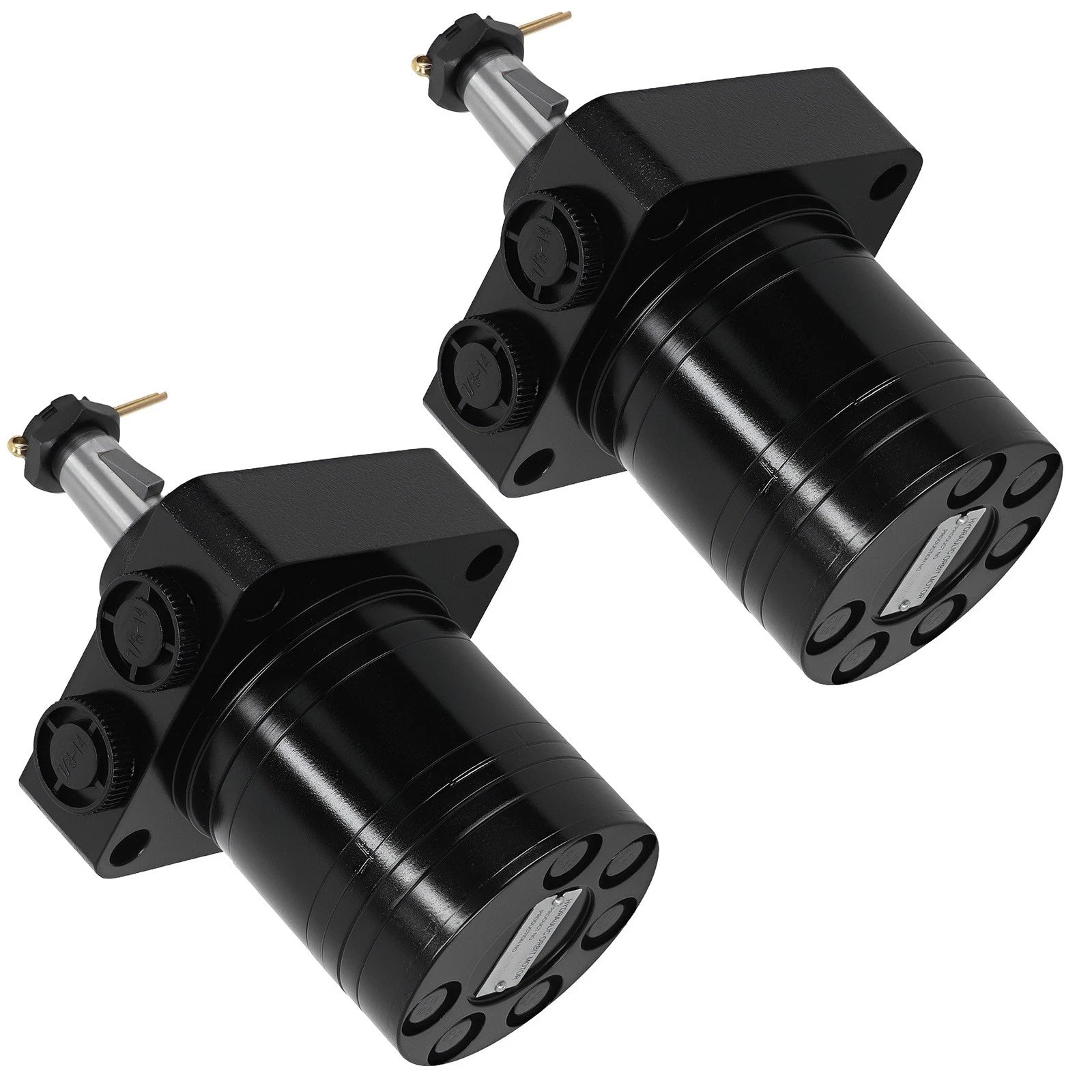 2X Hydraulic Motor TE0195US250AAAA for John Deere Mower Z425 Z445 Z465 Z655