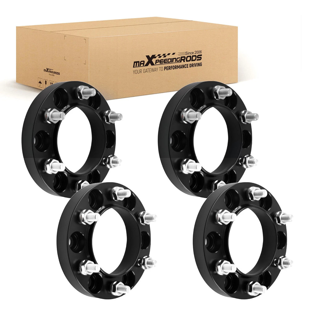 Set of 4 Wheel Spacers 6x139.7 M12x1.5 for Toyota 4Runner Tacoma (2000–2023)