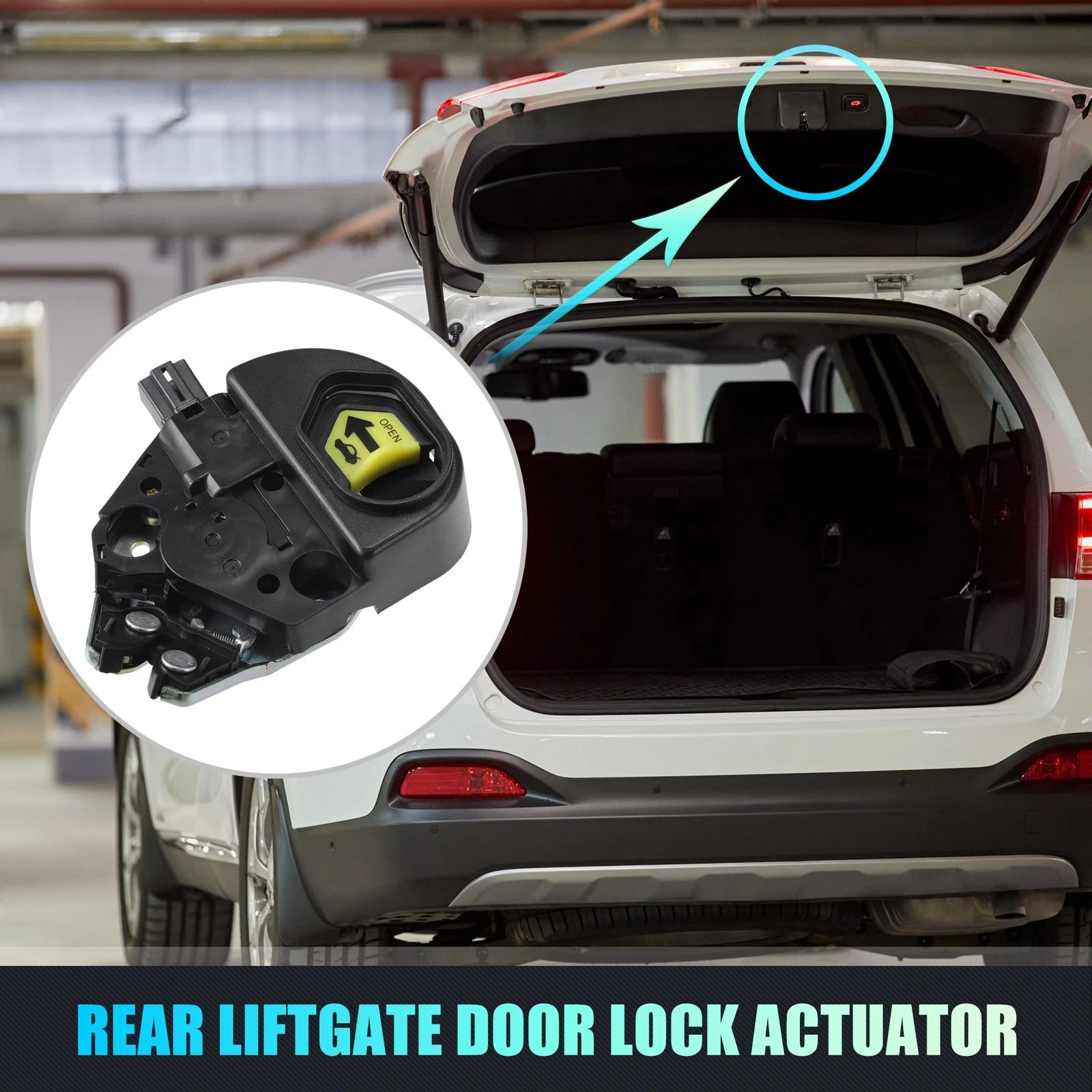 Rear Liftgate Door Lock Actuator Motor for Honda Civic (2013–2015) No. 74851TR6A11