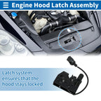 Hood Latch Assembly for Audi A6 (2012–2015) No. 4G0823509C