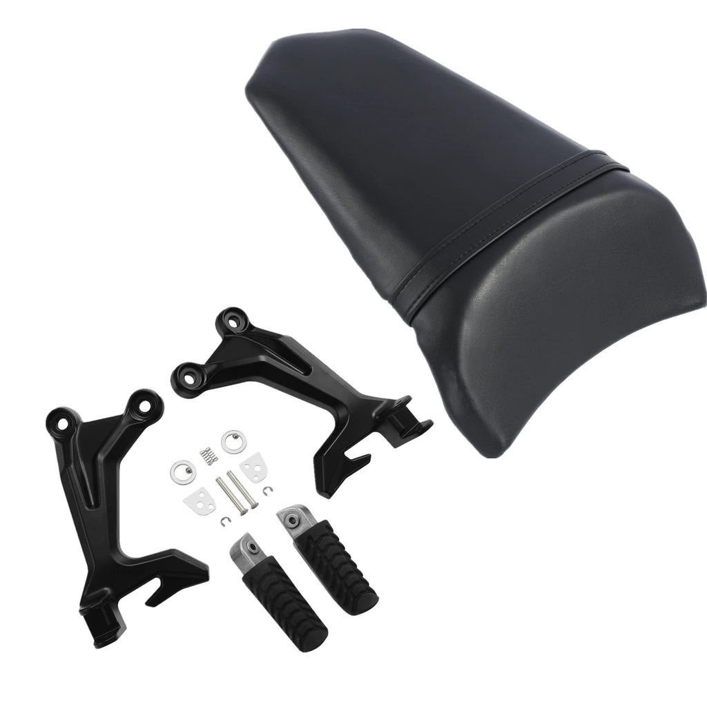 Rear Passenger Seat & Foot Pegs Rest Brackets for Kawasaki Ninja 650 (2017–2019)