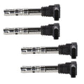 Set of 4 Bosch Direct Ignition Coils for Audi A4 TT Volkswagen Golf (1996–2005)