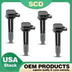 Set of 4 Ignition Coils for Subaru Legacy Outback (2010–2012) UF-668 22433AA620