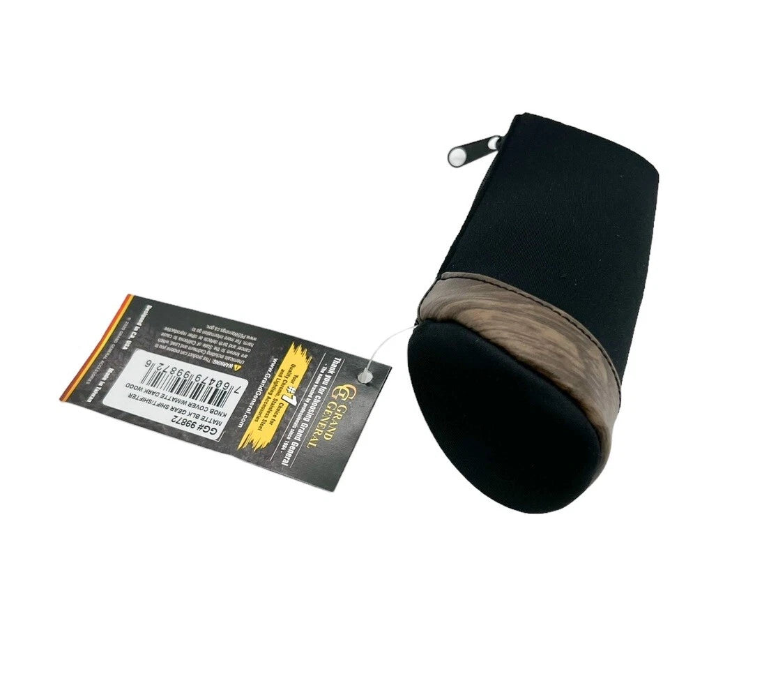 Gear Shift Knob Cover Black Dark Wood Trim for Eaton Fuller (2013–2019)