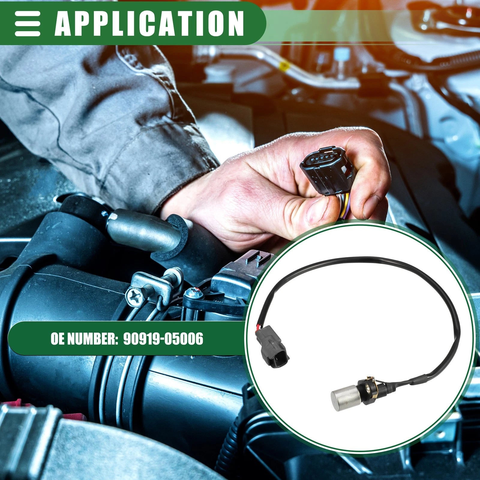 Crankshaft Position Sensor for Toyota Supra (1993–2002)