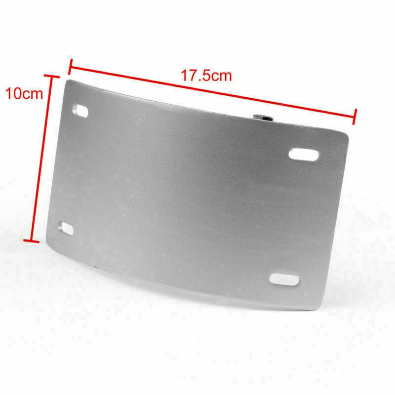 Curved Side Mount License Plate Bracket for Suzuki Boulevard M109R (2006–2013) T9