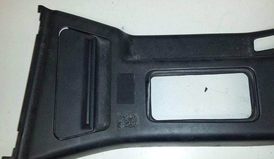 Center Console Panel for Ford Thunderbird SC (1989–1993) Black Grade B
