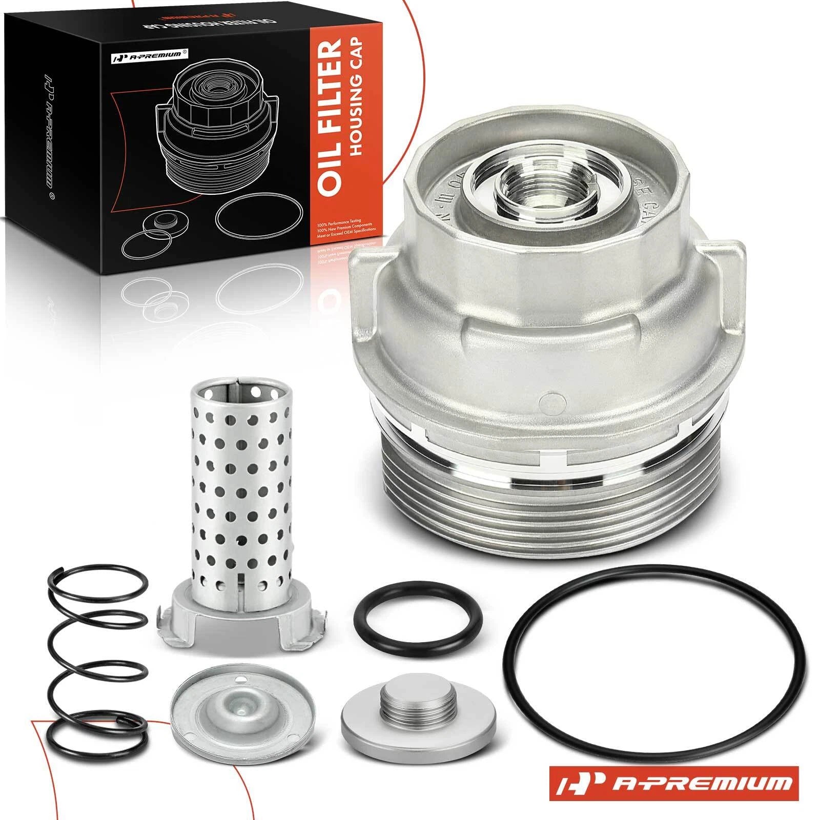 Engine Oil Filter Cap Assembly Kit for Toyota Land Cruiser (2007–2021)
