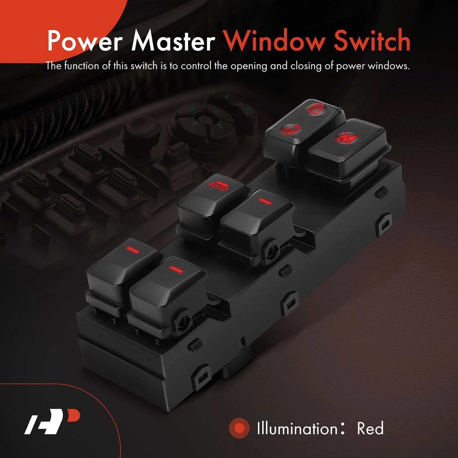 Front Left Power Window Switch for Kia Sportage (2014-2017)