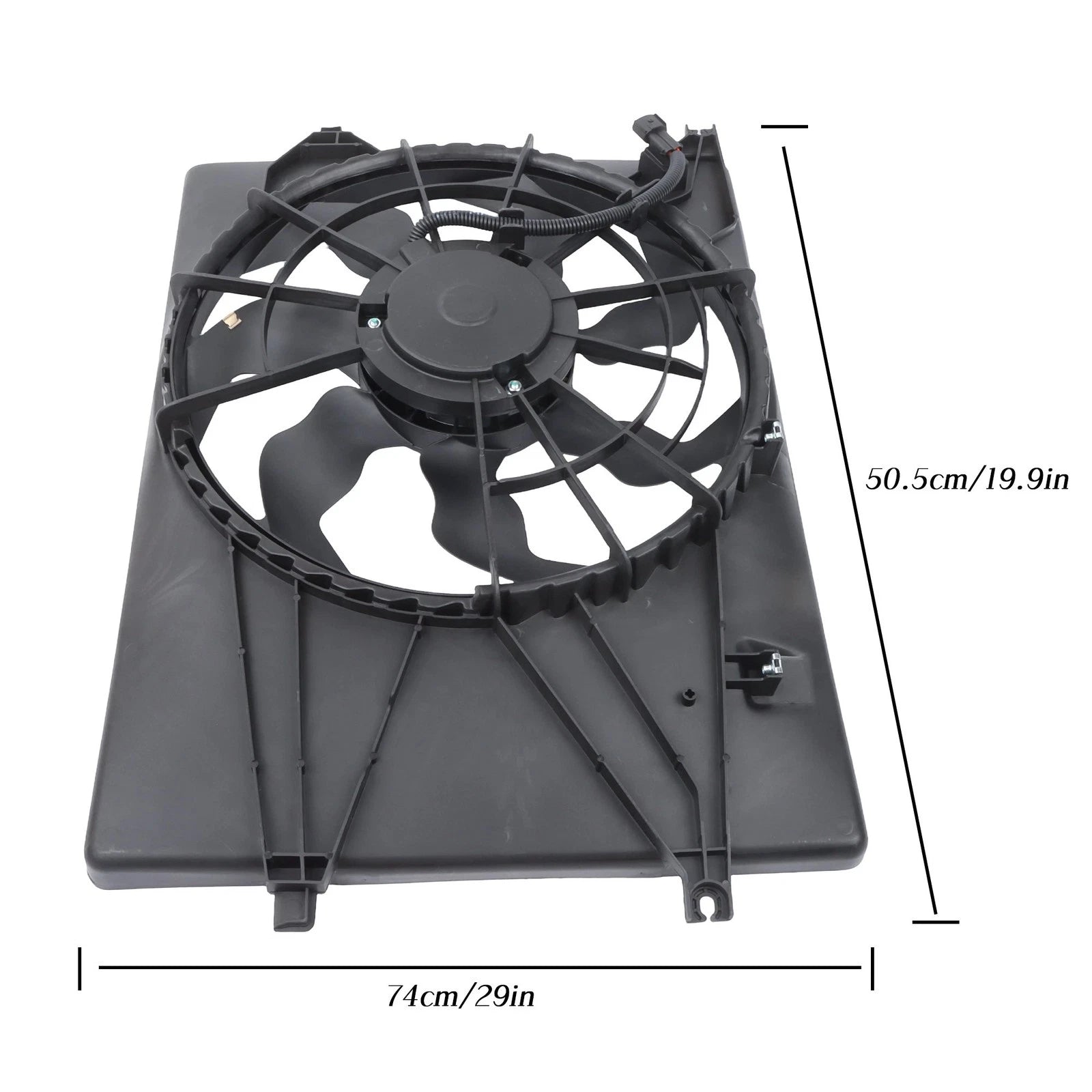 Radiator Condenser Fan Assembly for Kia Sorento (2016â2020)