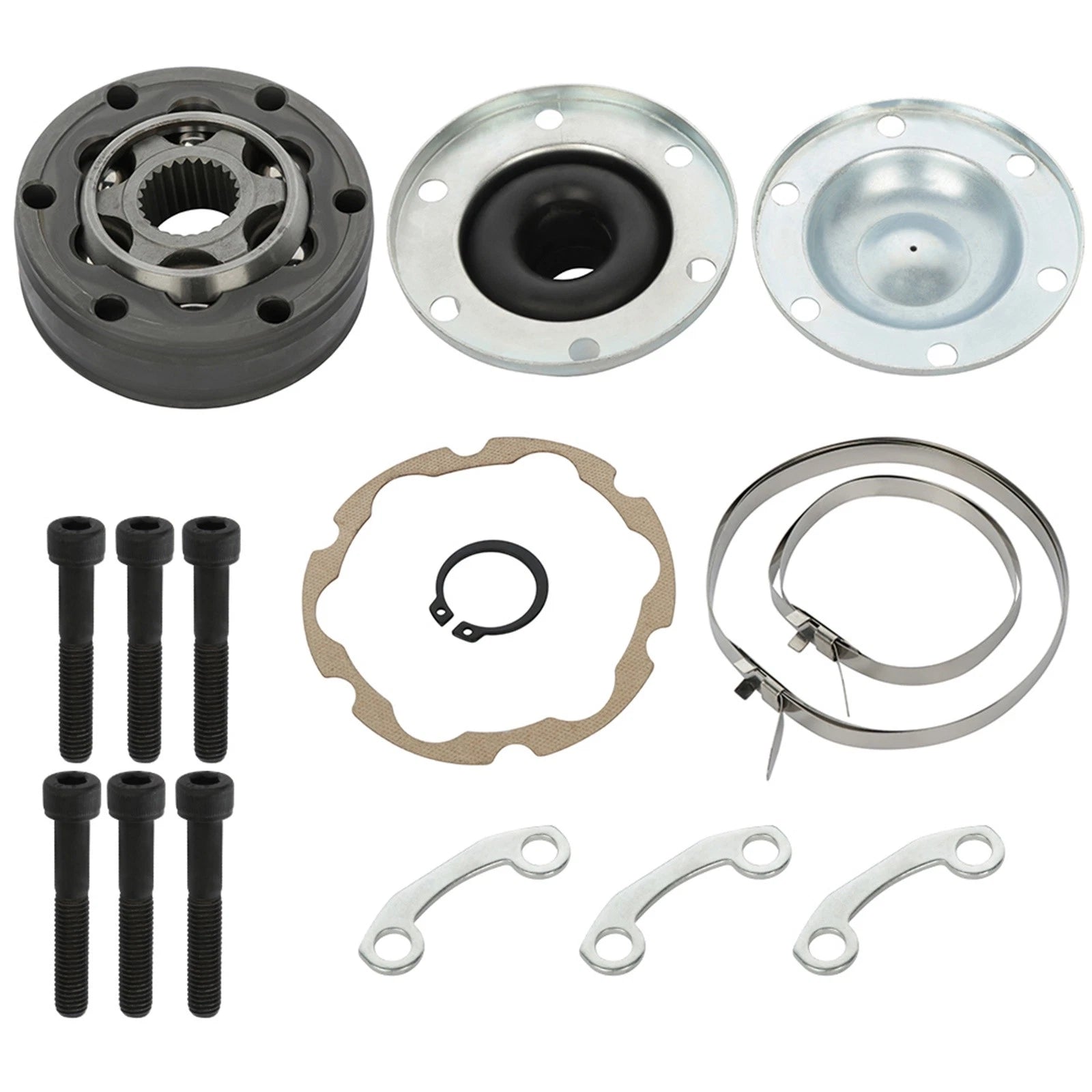 Front Prop Driveshaft CV Joint Rebuild Kit for Jeep Liberty (2002–2007) 52099498AB