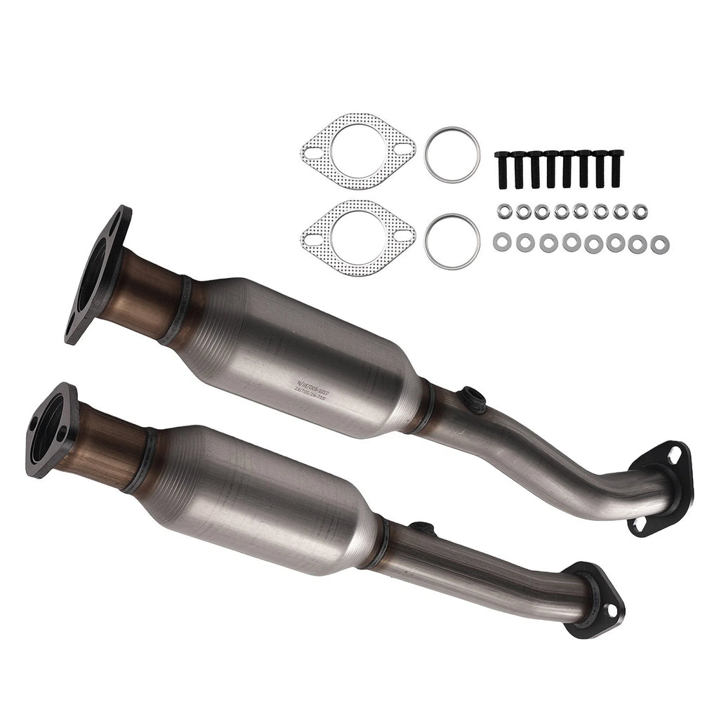 Set of 2 Exhaust Catalytic Converters for Nissan Armada (2005–2015)