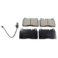 Set of 4 Akebono Euro EUR1663 Front Ceramic Brake Pads for Audi Q5 (2014–2017)
