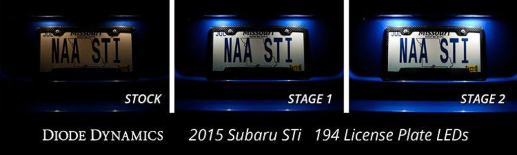 LED Interior Light Bulb Kit for Diode Dynamics 2015-2020 Subaru WRX STi