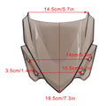 Windshield Windscreen for Kawasaki Z650 (2017–2026)