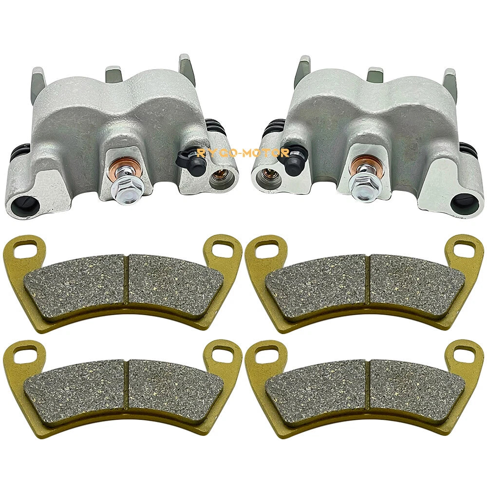 Rear Left Right Brake Caliper & Pads for Polaris Ranger 800 6x6 (2010–2017)