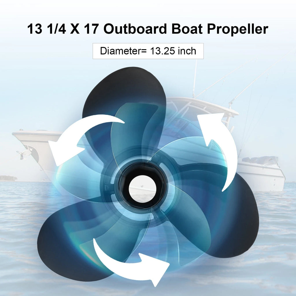 Boat Propeller for Mercury Outboard Engine (60-125HP)