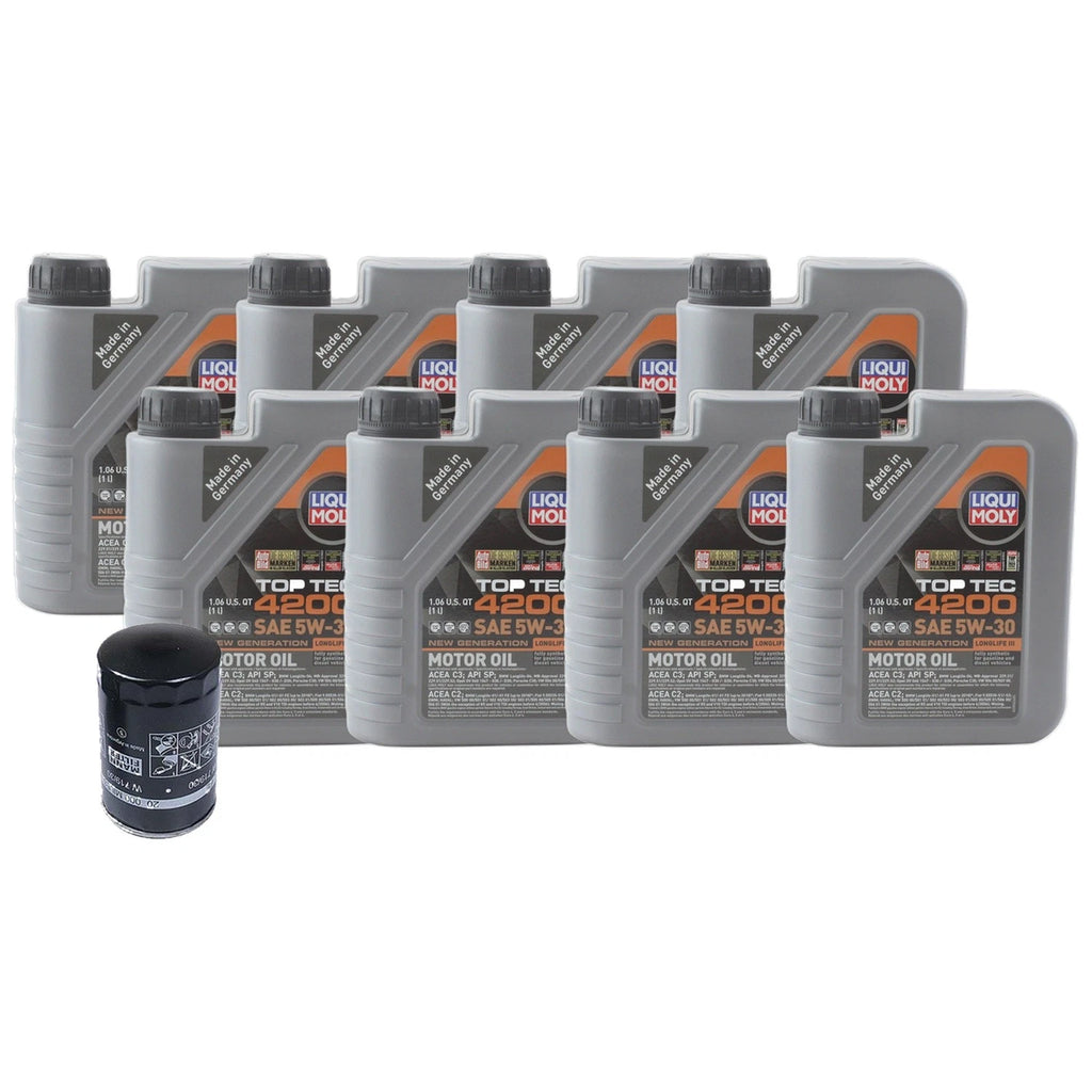 Liqui Moly Top Tec 4200 5W-30 Engine Oil Change Kit for Audi RS6 (2003–2010)