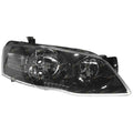 RH Black Headlight for Ford BF Fairmont Falcon Sedan Wagon Ute (2005 - 2011)