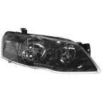 RH Black Headlight for Ford BF Fairmont Falcon Sedan Wagon Ute (2005 - 2011)