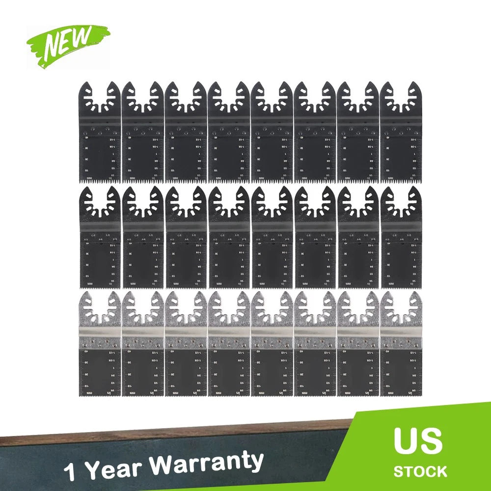 48PCS Oscillating Multitool Saw Blades Kit for Universal Use