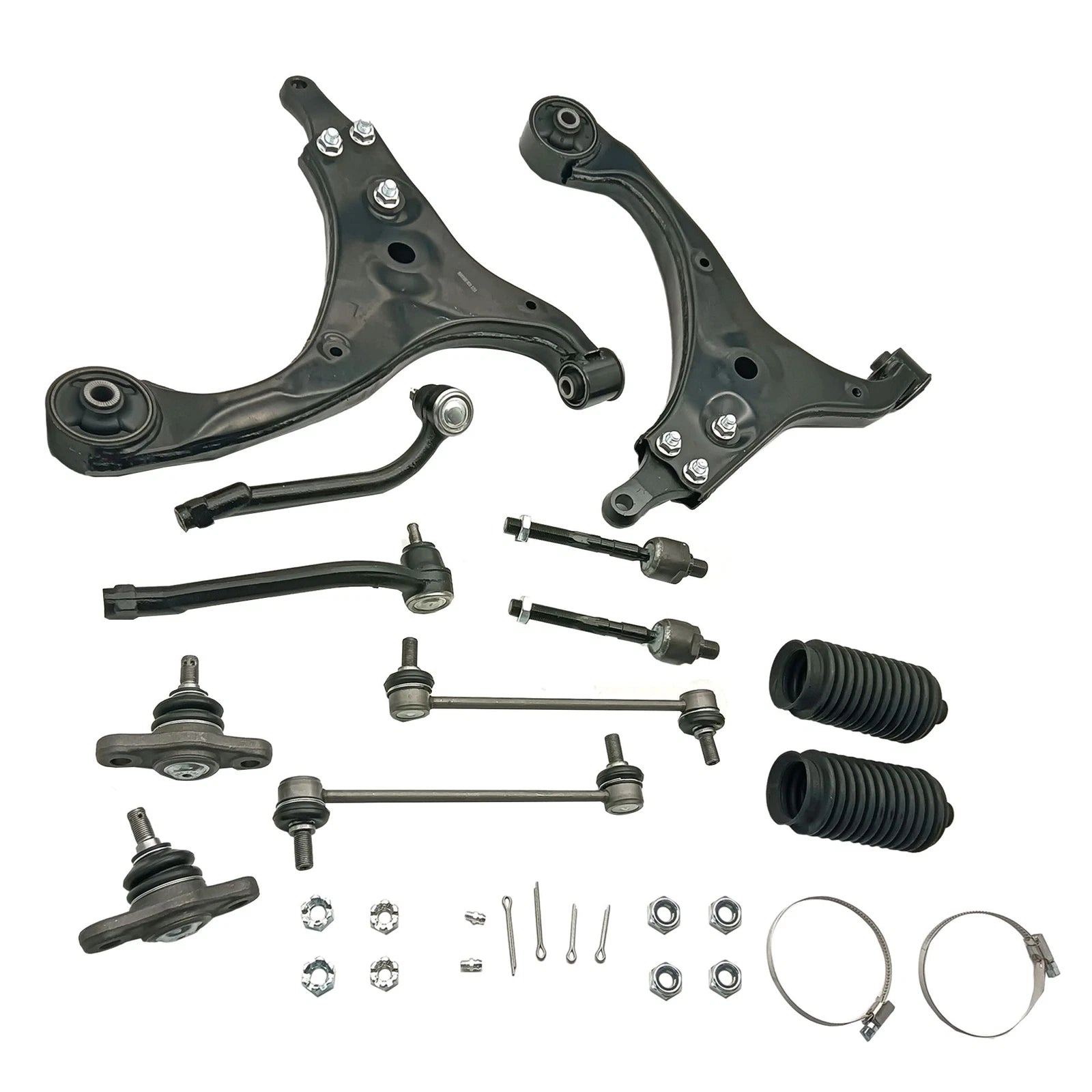Set of 12 Suspension Control Arms with Ball Kit for Hyundai Elantra (2009–2012)