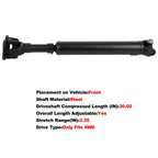 Drive Shaft 762mm for Chevrolet K1500 4WD (1994) 65-9346 938-098 26022466