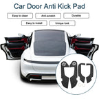 Set of 1 Car Door Anti Kick Pad Protector for Lexus ES (2013–2021) Black