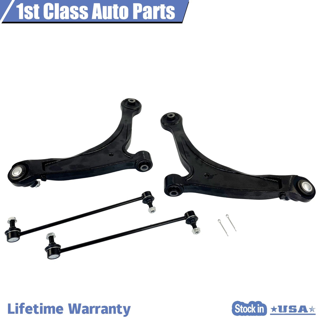 4X Front Lower Control Arm Ball Joint Kit for Honda Ridgeline (2006–2014)