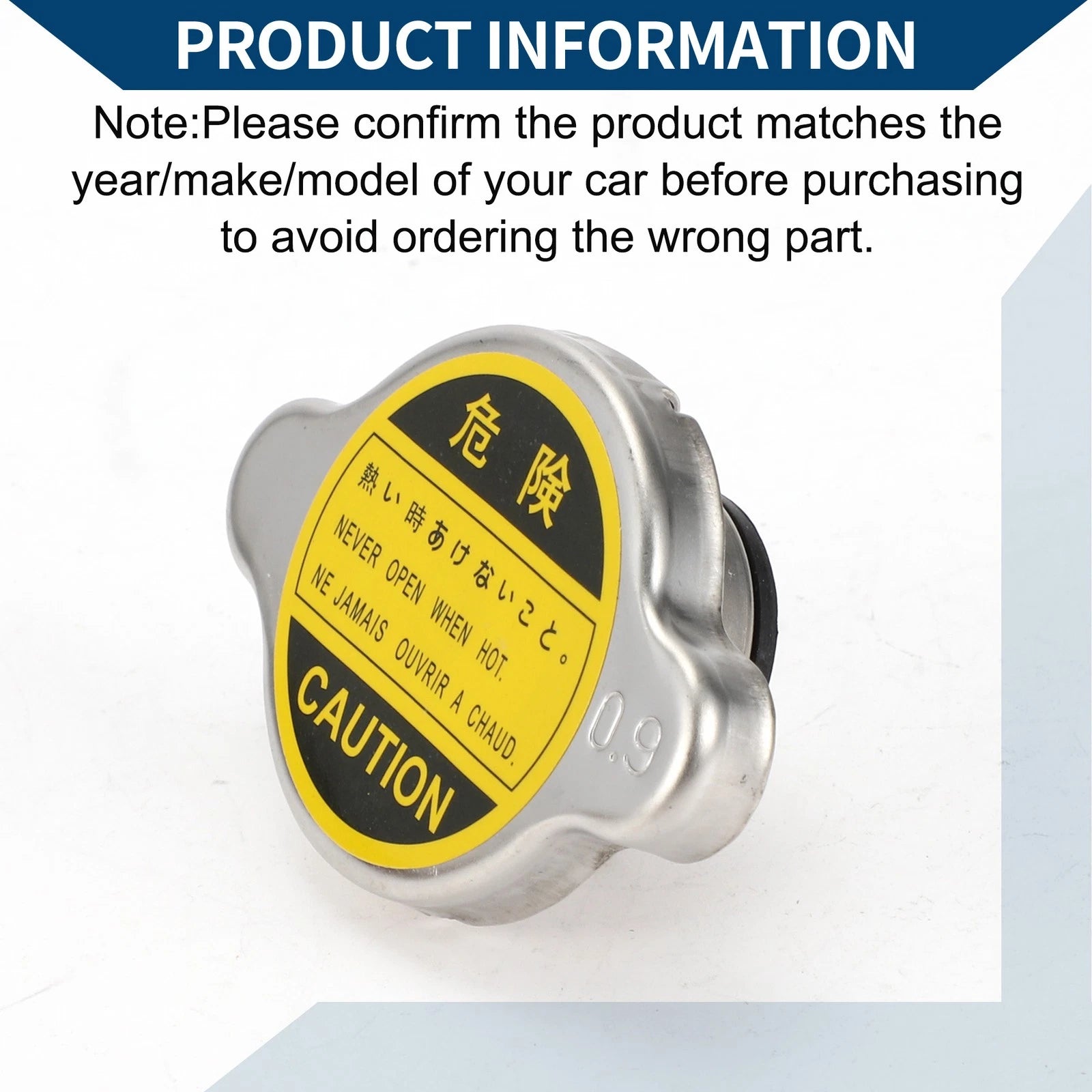 Radiator Cap No. 1640171010 for Toyota Tacoma 4Runner Corolla (2000–2023)