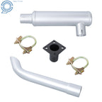 Muffler Conversion Kit for Kubota B1550 B1750D 