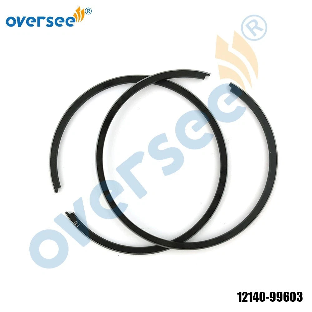 Set of 2 Ring Set for Suzuki DT8 Outboard (2-9HP) (12140-99603, 99604)