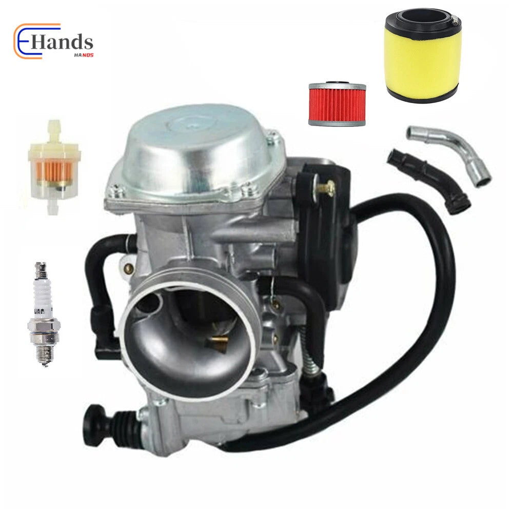 Carburetor + Air Filter + Oil Filter for Honda TRX450S/FE (400/450)