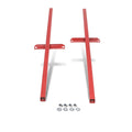 Subframe Connectors for Mustang & Cobra (1979–2004) - Red