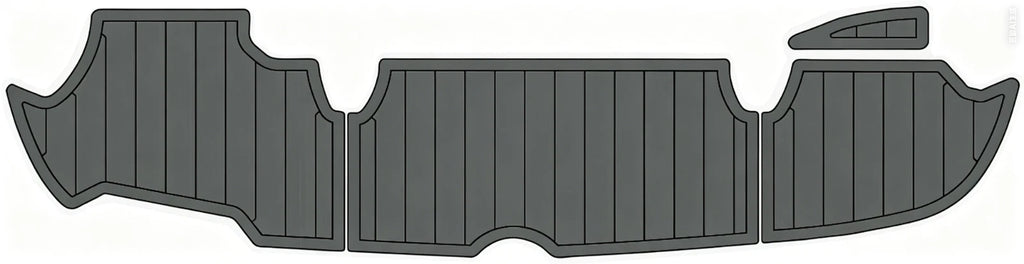 Custom EVA Pad for Sea Ray 260 Sundancer (2005–2008)