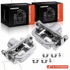 2X Rear Disc Brake Calipers with Bracket for Nissan Juke (2011–2017)