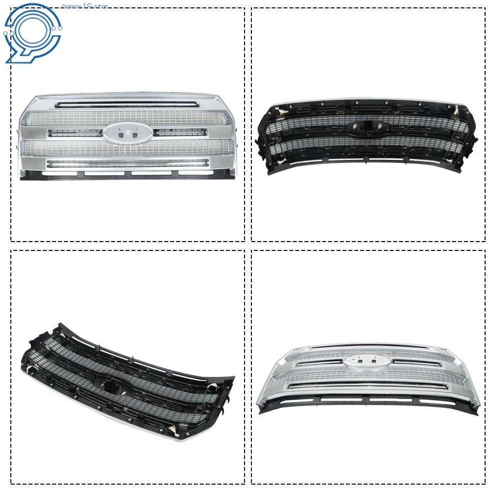 Front Bumper Grille for Ford F-150 (2015-2017) Chrome
